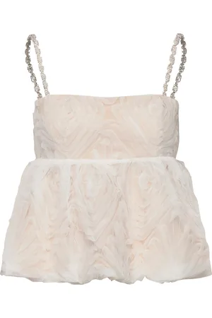 Munthe Kullo Tops Blouses Sleeveless Beige