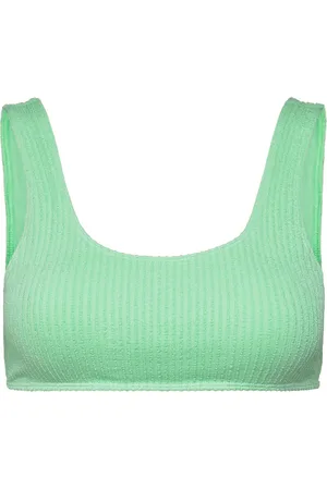 Rip Curl Rc X Sc Halter Top Sport Bikinis Bikini Tops Bandeau Bikinitops Green