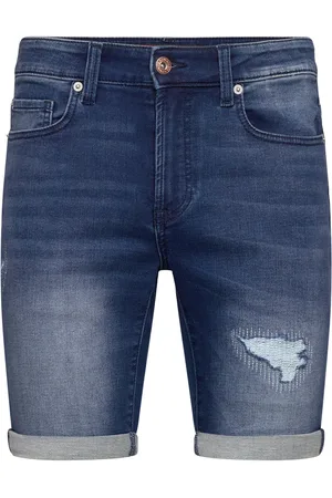 Only & Sons Onsply Dmb Repair Jog 5150 Shorts Noos Bottoms Shorts Denim Blue