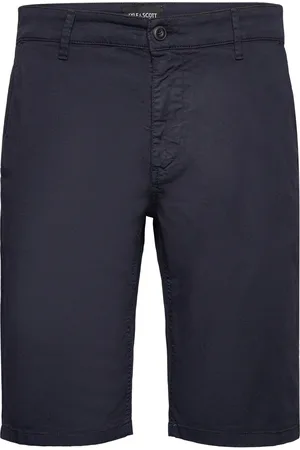 Lyle & Scott Anfield Chino Short Bottoms Shorts Chinos Shorts Navy