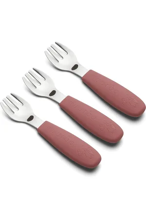 Nuuroo Felix Forks 3 Pack Home Meal Time Cutlery Pink
