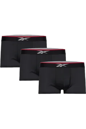 Reebok Mens Rbk Sports Trunks Short Glynn Sport Boxer Shorts Black