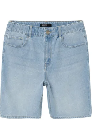 LMTD Nlmhizza Dnm Dad Shorts Noos Bottoms Shorts Blue