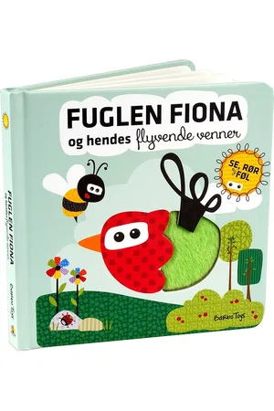 Barbo Toys Wacky Wonders Bog - Se, Rør Og Føl - Fuglen Finoa Toys Baby Books Story Books Multi/patterned