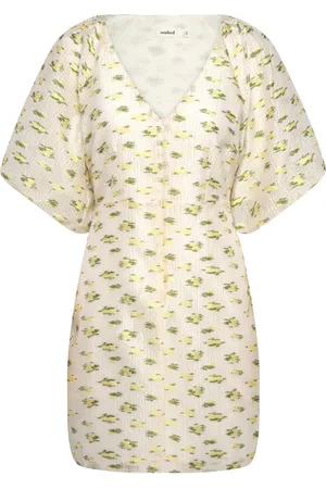 Soaked in Luxury Slkamila Jacinta Dress Lyhyt Mekko Cream