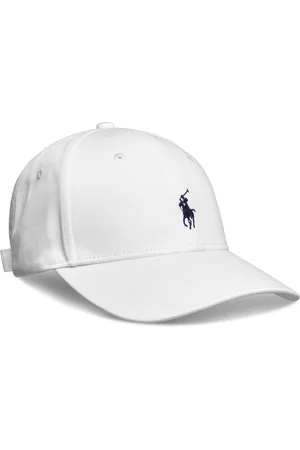 Ralph Lauren Polyester-Twill Poloplayer Cap Accessories Headwear Caps White