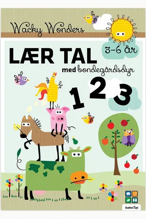 Barbo Toys Aktivitetsbog Lær Tal Med Wacky Wonders Bondegårdsdyr - 123 Toys Baby Books Educational Books Multi/patterned