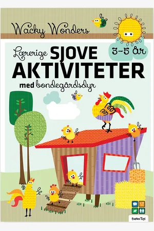 Barbo Toys Aktivitetsbog Med Lærerige Sjove Wacky Wonders Aktiviteter Toys Baby Books Educational Books Multi/patterned