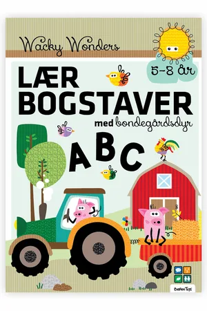 Barbo Toys Aktivitetsbog Lær Bogstaver Med Wacky Wonders Bondegårdsdyr Toys Baby Books Educational Books Multi/patterned