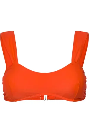 Twist & tango Edwina Bikini Top Swimwear Bikinis Bikini Tops Bandeau Bikinitops Red