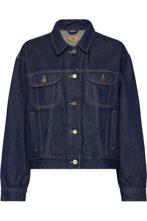 Nudie Jeans Berit Denim Jacket Classic Blue Farkkutakki Denimtakki Blue