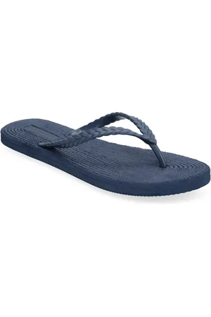 Rosemunde Flip Flops With Braided Strap Shoes Summer Shoes Sandals Flip Flops Blue