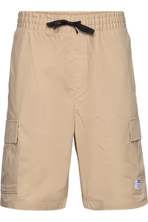 Hugo Blue Giulio242 Bottoms Shorts Casual Beige
