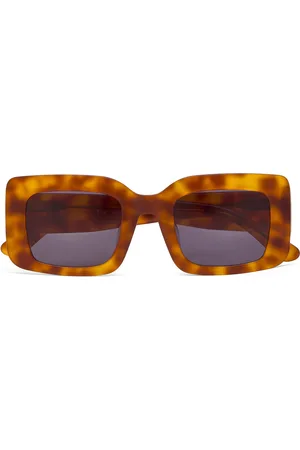 Corlin Eyewear West Havana Black Neliönmuotoiset Aurinkolasit Brown