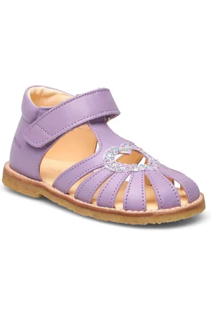 ANGULUS Sandals - Flat - Closed Toe Shoes Summer Shoes Sandals Purple