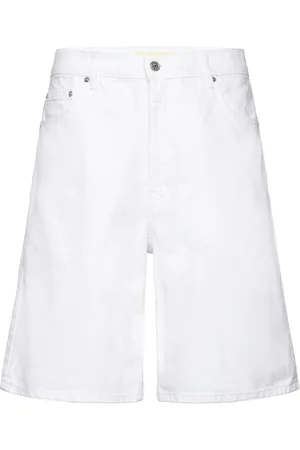 Woodbird Wbrami White Shorts Designers Shorts Denim White