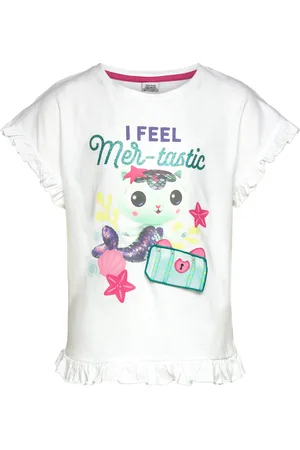 Gabbys Dollhouse Tshirt Tops T-shirts Short-sleeved White