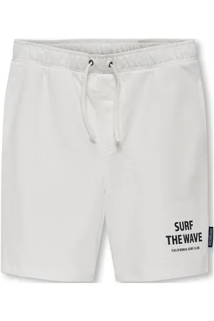ONLY Kobfelix Shorts Box Ub Swt Bottoms Shorts White