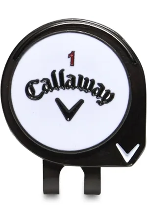 Callaway Ball Marker Hat Clip Accessories Sports Equipment Golf Equipment Black