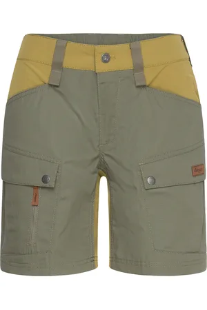 Bergans Nordmarka Favor Outdoor Shorts Women Bottoms Shorts Sport Shorts Green