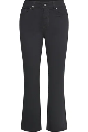 Benetton Trousers Bottoms Jeans Flares Black