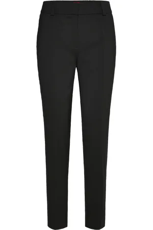 HUGO BOSS Hetana Bottoms Trousers Straight Leg Black