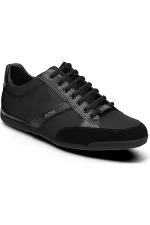 HUGO BOSS Saturn_Lowp_Mx A_N Matalavartiset Sneakerit Tennarit Black