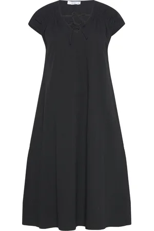 Coster Copenhagen Cc Heart Aliza Dress With Gathering Polvipituinen Mekko Black