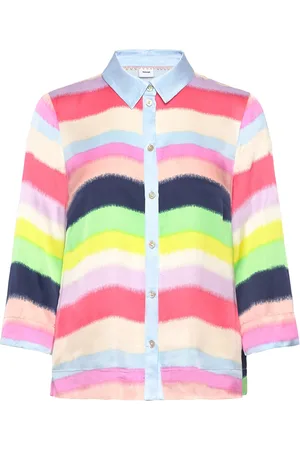 Numph Nubardotta Shirt Tops Shirts Short-sleeved Multi/patterned