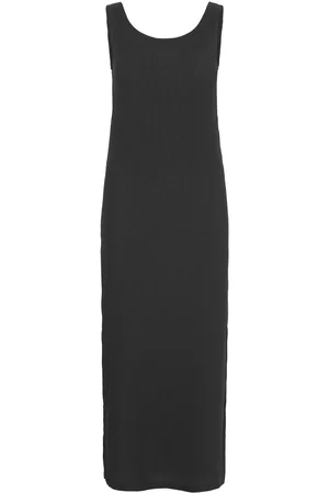 Pieces® Pcluna Sl Maxi Dress Sa Bc Maksimekko Juhlamekko Black