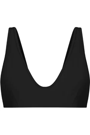 Röhnisch Ayan Bikini Top Swimwear Bikinis Bikini Tops Bandeau Bikinitops Black