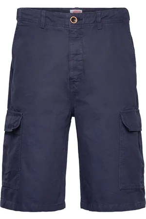 Armor.lux Cargo Short Héritage Bottoms Shorts Cargo Shorts Blue