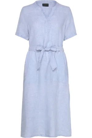 Brandtex Casual Dress Polvipituinen Mekko Blue