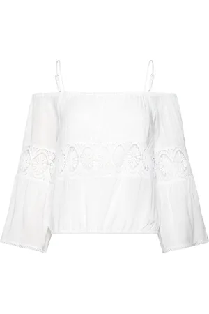 Numph Nugaia Shirt Tops Blouses Long-sleeved White
