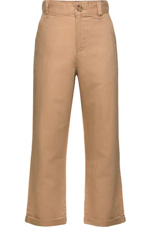 Benetton Trousers Bottoms Chinos Beige