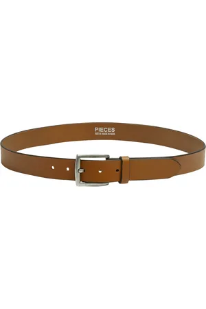 Pieces® Pcnady Leather Jeans Belt Noos Vyö Brown