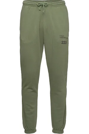 Black Halo Cotton Sweatpant Sport Sweatpants Green
