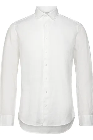 Seidensticker Cityhemden 1/1 Arm Tops Shirts Casual White