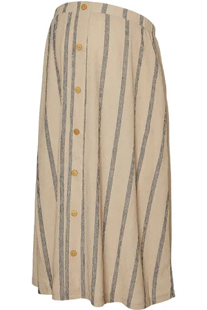 Mama;licious Mlmila Jrs Uk Hw Skirt A. Polvipituinen Hame Beige
