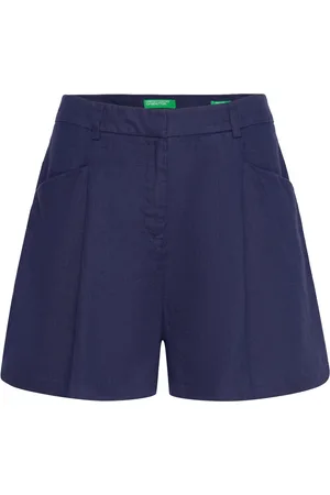 Benetton Shorts Bottoms Shorts Casual Shorts Navy