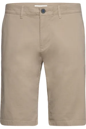 TOM TAILOR Slim Chino Shorts Bottoms Shorts Chinos Shorts Beige