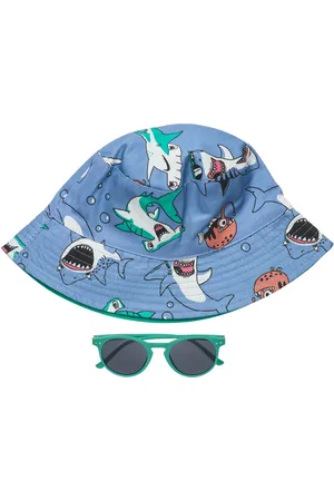 Lindex Sun Hat Sunglasses Pack 3Pe Accessories Headwear Hats Bucket Hats Green