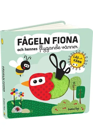 Barbo Toys Wacky Wonders Bok - Läs Och Känn - Fågeln Fiona Toys Baby Books Educational Books Multi/patterned