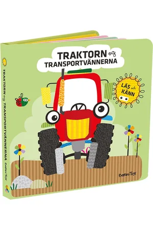 Barbo Toys Wacky Wonders Bok - Läs Och Känn - Traktor Toys Baby Books Educational Books Multi/patterned
