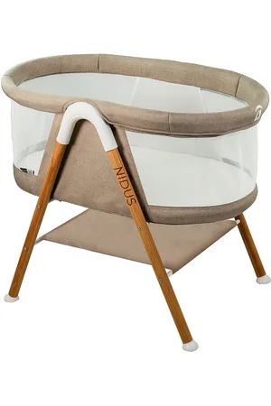 Asalvo Mini Cot Nidus, Beige Baby & Maternity Baby Sleep Baby Beds & Accessories Cribs Beige