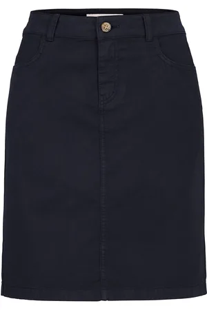 Newhouse Chino Skirt Lyhyt Hame Navy