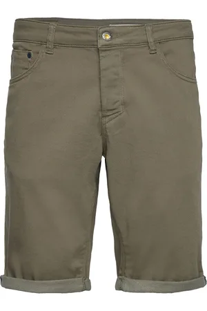 Gabba Jason K3995 Sanza Shorts Bottoms Shorts Denim Khaki Green