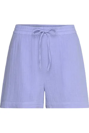 Pieces® Pcstina Hw Shorts Bc Bottoms Shorts Casual Shorts Blue