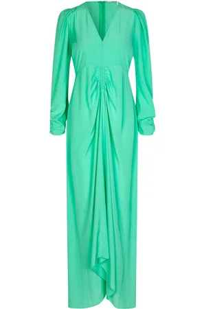 Second Female Margaux Maxi Dress Maksimekko Juhlamekko Green