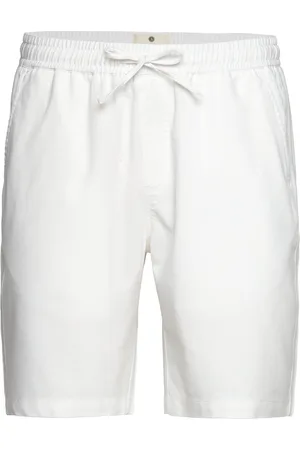 Anerkjendt Aklt James Cot/Linen Ela Shorts Bottoms Shorts Casual White